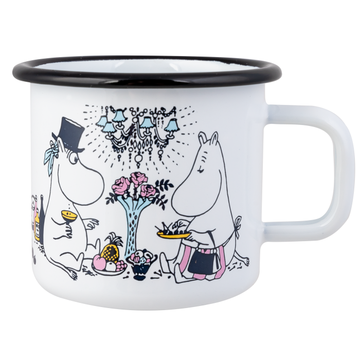 Muurla Moomin Date night enamel mug 3,7dl 1.png