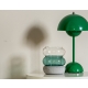 Muurla Bagel vase_candle lantern 12cm, teal_setting3.jpg