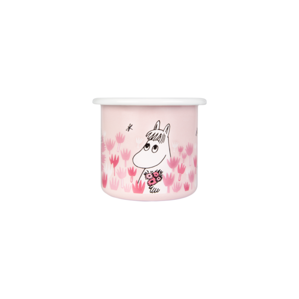 Muumi emailkruus Girls 2,5dl