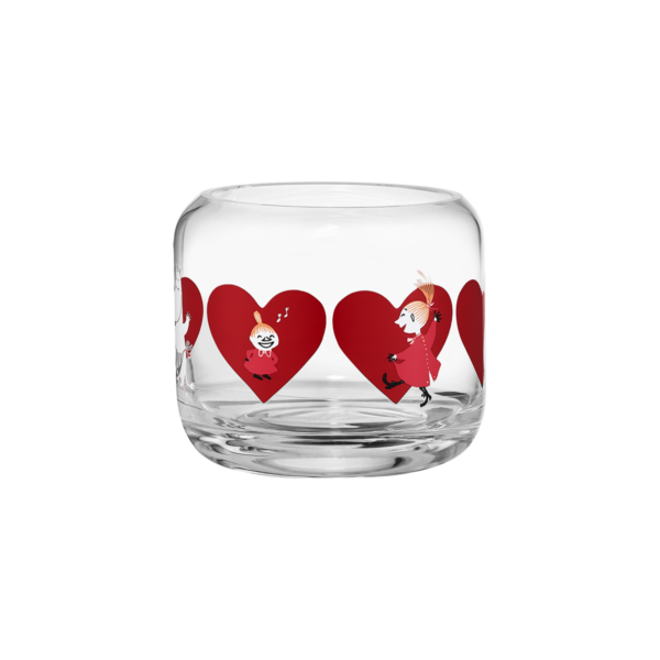 Muumi küünlaalus / kauss Heart