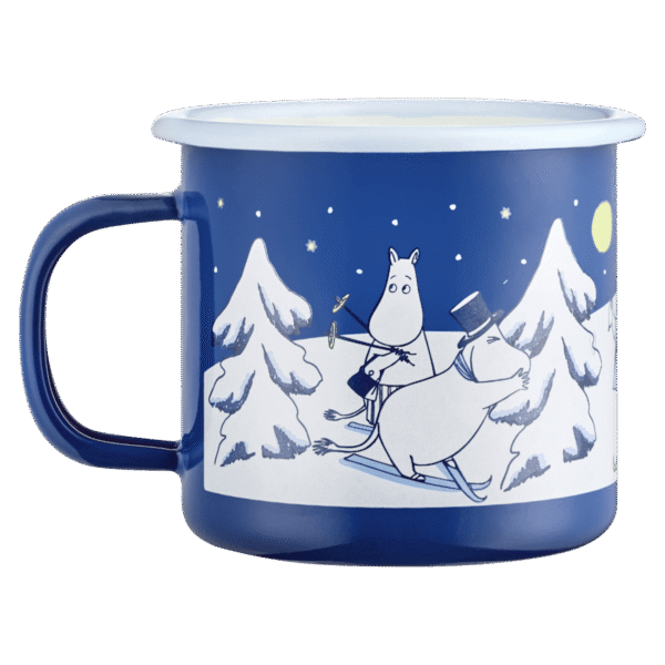 Muumi emailkruus Starry Night 3,7dl
